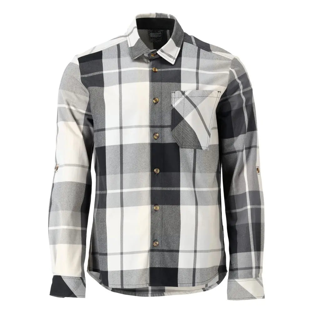 Chemise à carreaux vêtement professionnel personnalisable