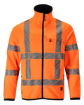 Pull polaire zippé vêtement professionnel personnalisable