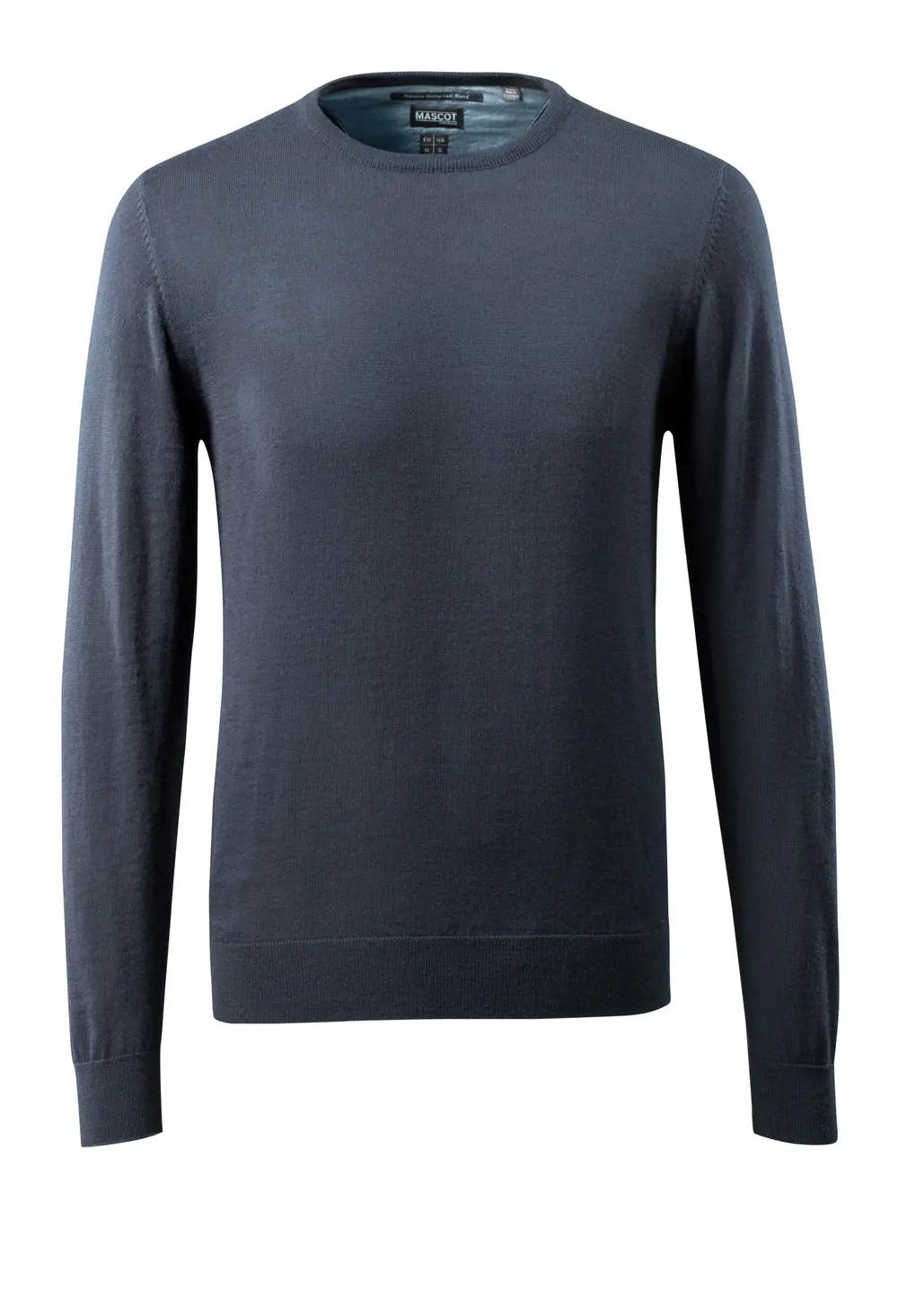 Pull encolure ronde, avec laine merinos vêtement professionnel personnalisable