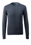 Pull encolure ronde, avec laine merinos vêtement professionnel personnalisable