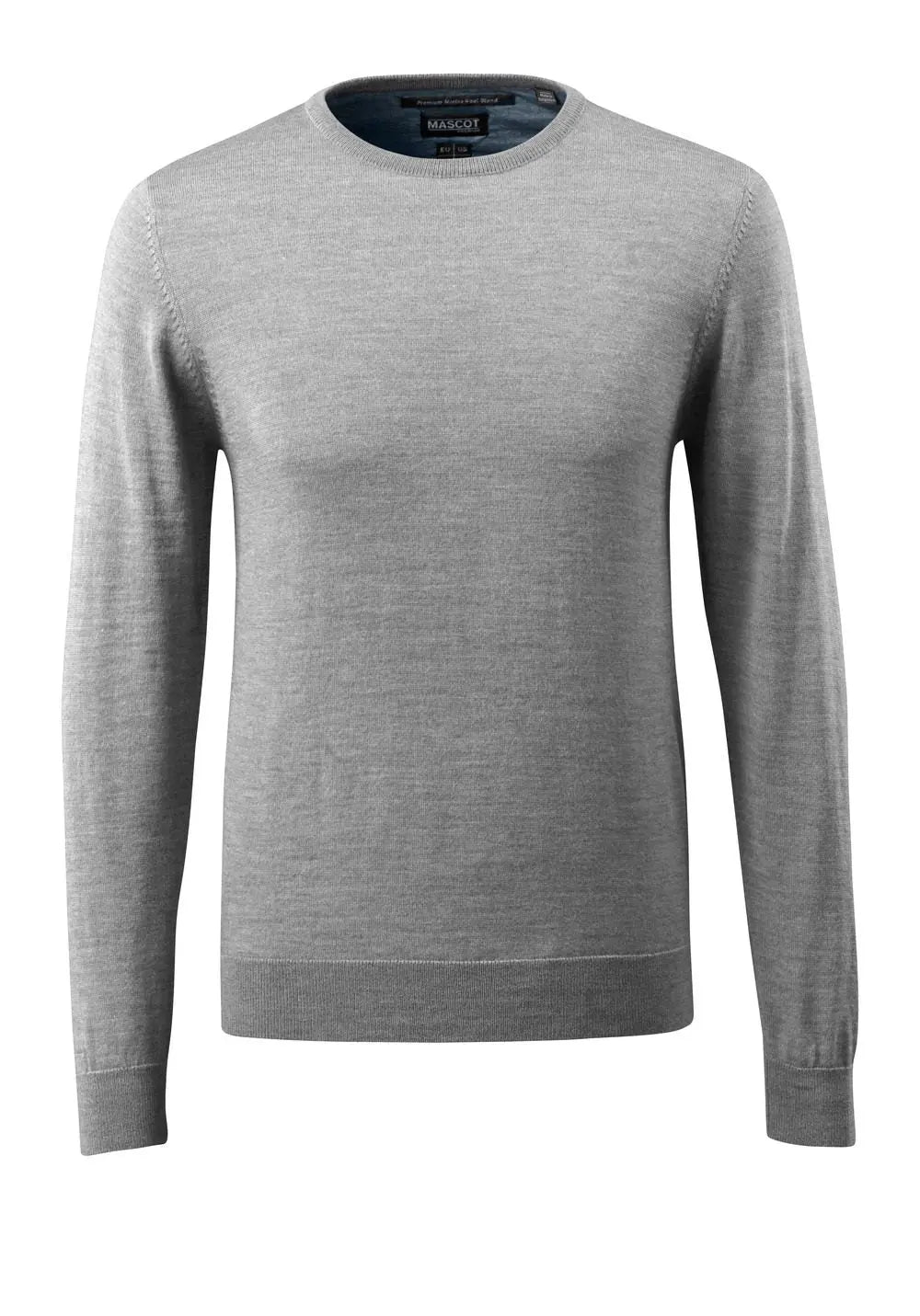 Pull encolure ronde, avec laine merinos vêtement professionnel personnalisable