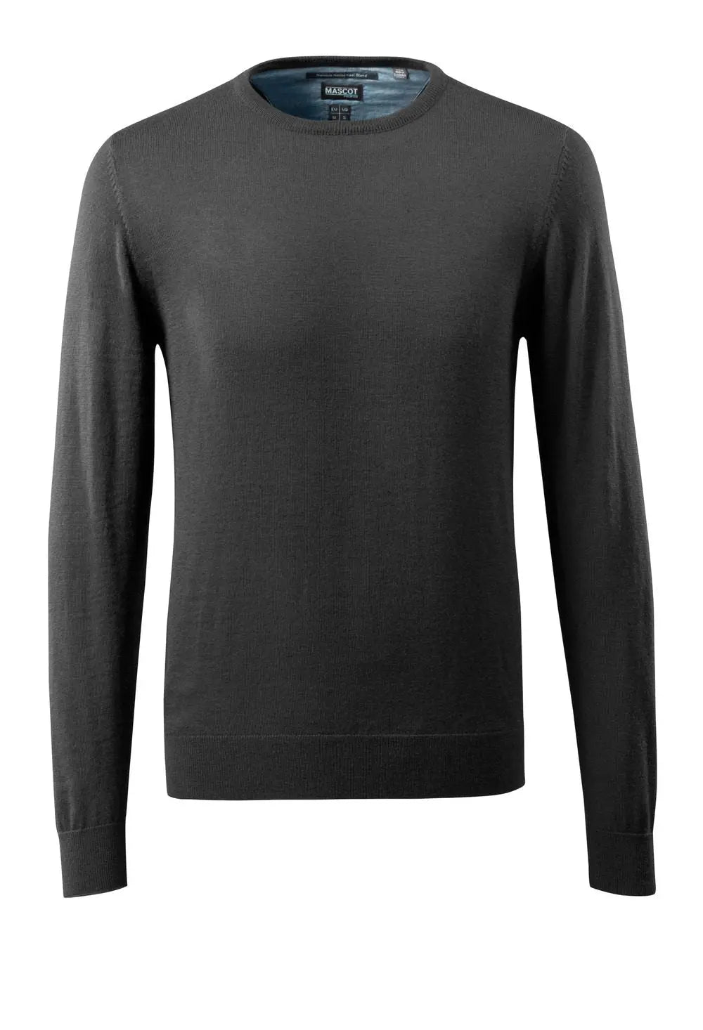 Pull encolure ronde, avec laine merinos vêtement professionnel personnalisable