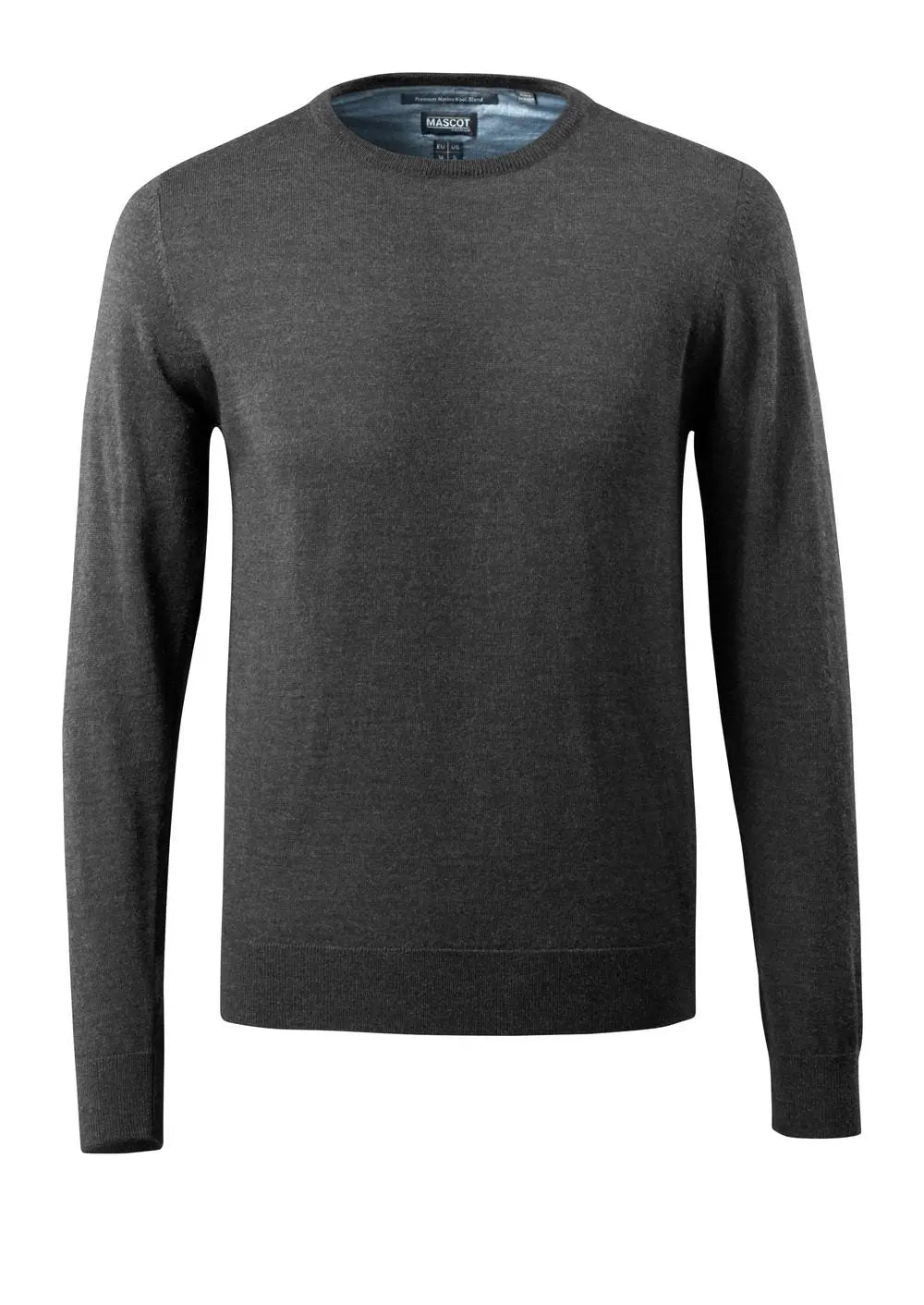 Pull encolure ronde, avec laine merinos vêtement professionnel personnalisable