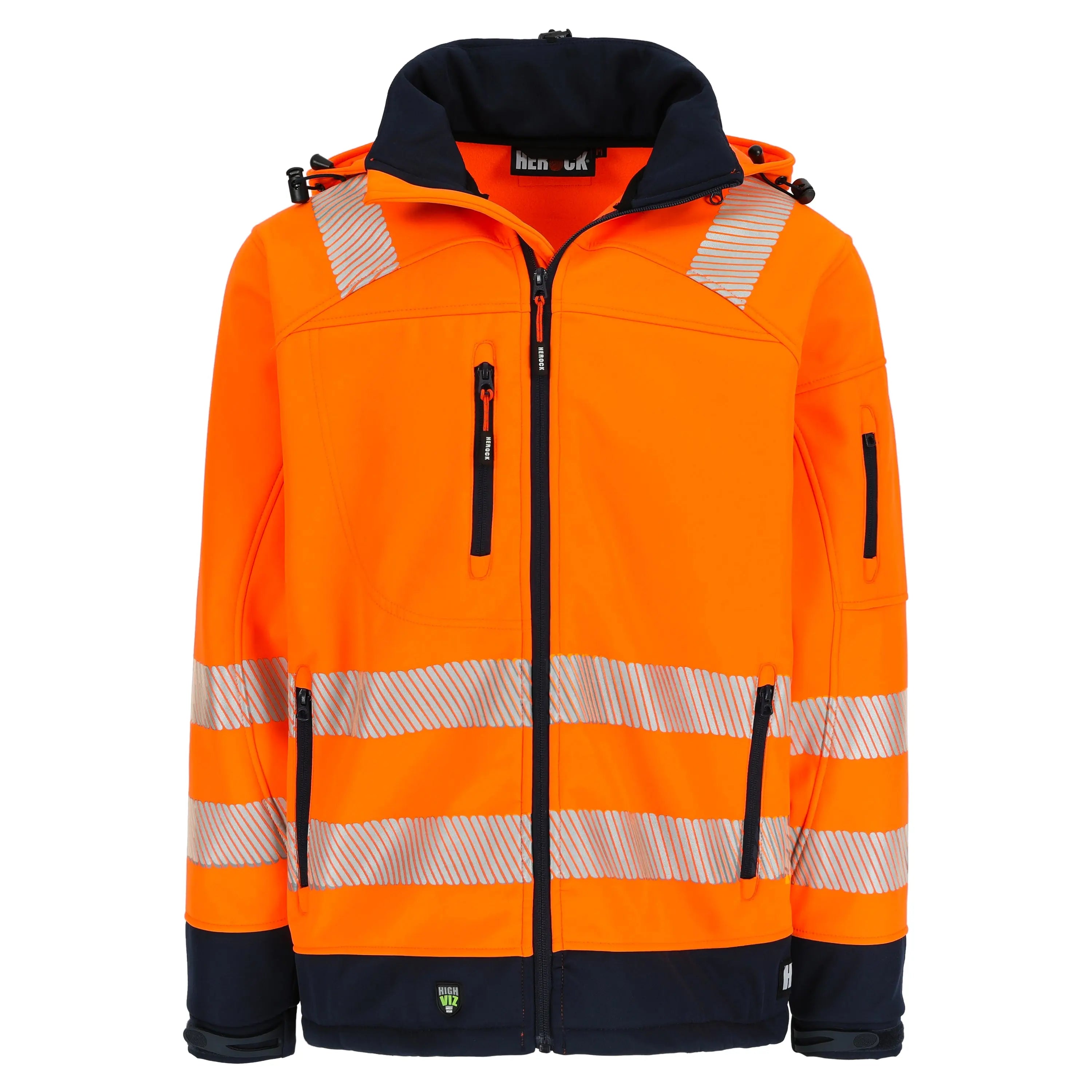 GREGOR HIGH VIZ SOFTSHELL VESTE HEROCK